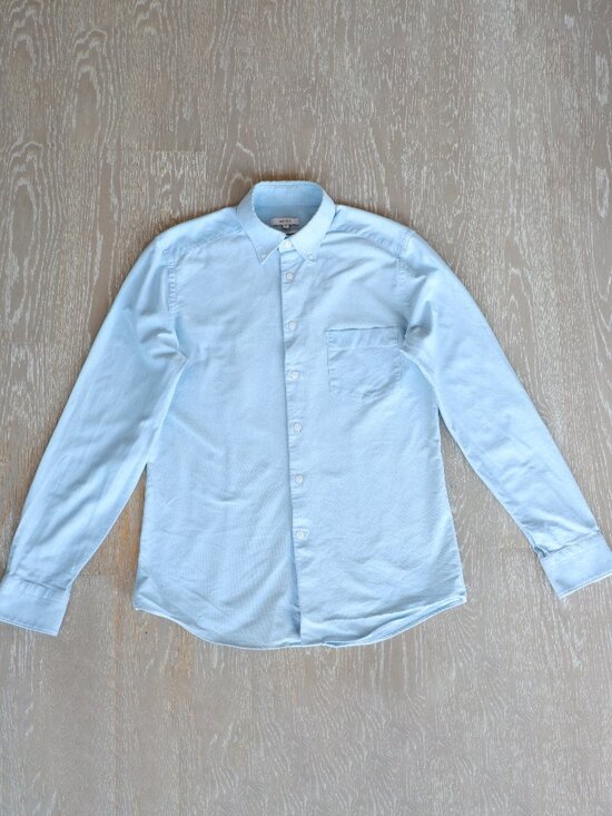 Reiss Other - Reiss Smart Light Blue Oxford Mens Shirt - Size Medium Slim Fit